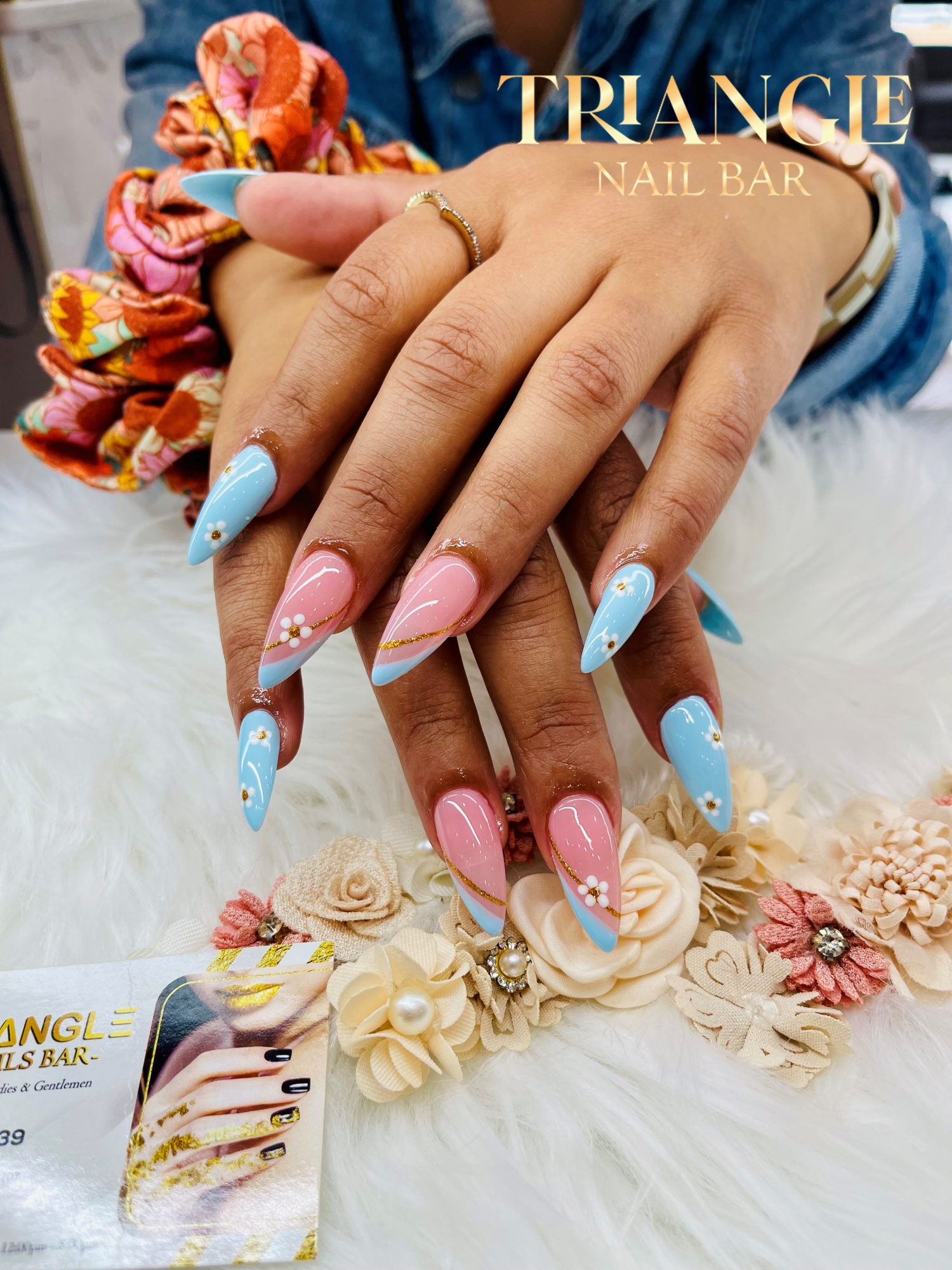 Triangle Nail Bar nail work in Raleigh, North Carolina