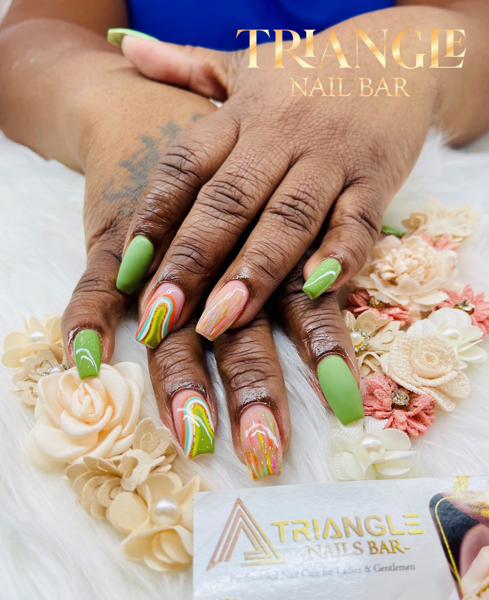 Triangle Nail Bar nail photo 6